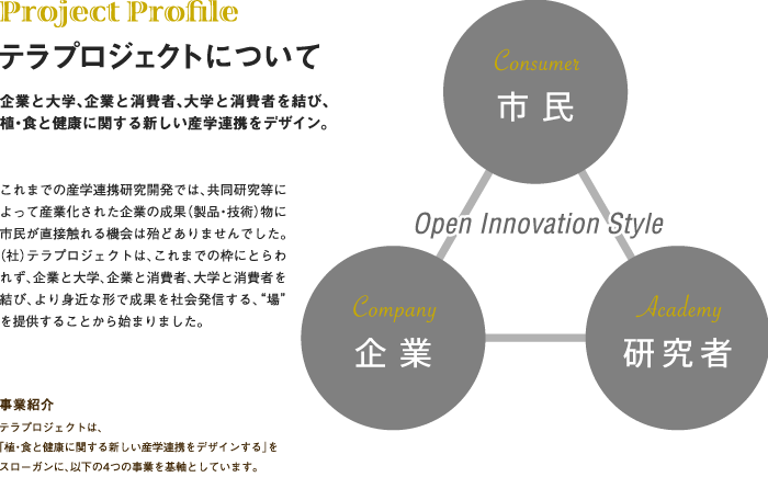 テラプロジェクトについて